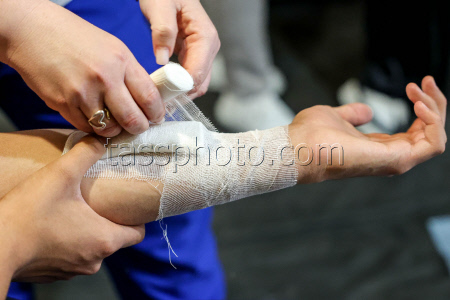 First aid training centre in Belgorod, Russia