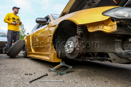 Drift Expo Track Mode festival near Moscow