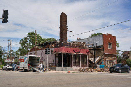 Aftermath of Damaging Storms in St. Louis, Missouri