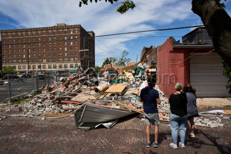Aftermath of Damaging Storms in St. Louis, Missouri