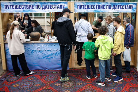Journey Through Dagestan festival in Moscow