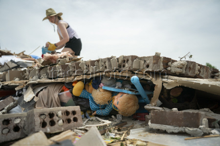 Aftermath of deadly tornado in Kentucky