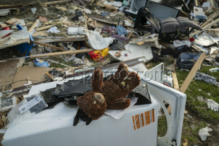 Aftermath of deadly tornado in Kentucky