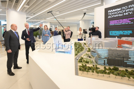 Russian PM Mishustin visits Lomonosov Cluster of Moscow State University