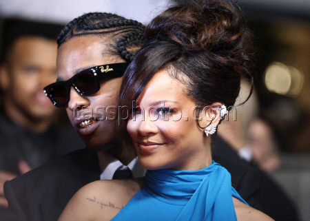 Cannes - Rihanna and Asap Rocky leaving the Highest 2 Lowest Premiere JD