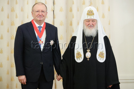Пасхальный прием министра иностранных дел РФ Лаврова