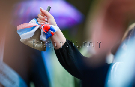 Last Bell ceremony for school leavers in Ivanovo, Russia