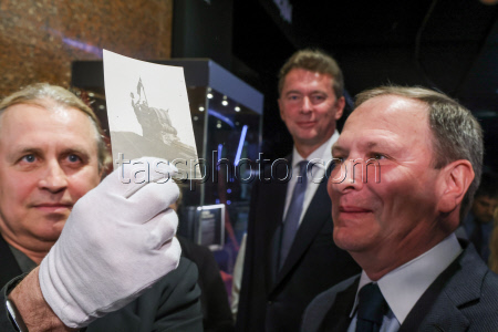 Передача Музею Победы фотографий военного фотокорреспондента ТАСС Халдея