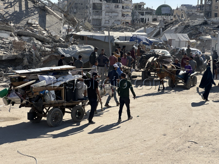 Refugees in Gaza Strip