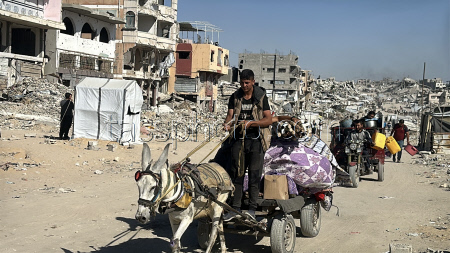 Refugees in Gaza Strip