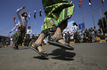 Carnival in Sanaa ahead of National Unity Day