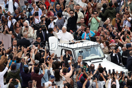 First Wednesday Audience Of The New Pontiff Pope Leo XIV