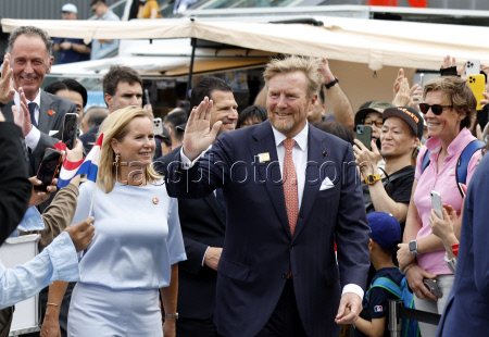 Dutch King Willem-Alexander attends the Netherlands’ National Day at World Expo 2025 Osaka