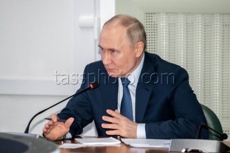 Russian President Putin on working trip to Kursk Region