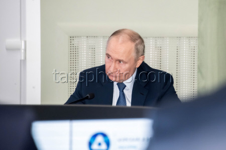 Russian President Putin on working trip to Kursk Region