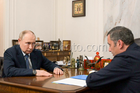 Russian President Putin on working trip to Kursk Region