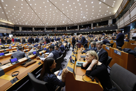 Пленарная сессия Европарламента в Брюсселе
