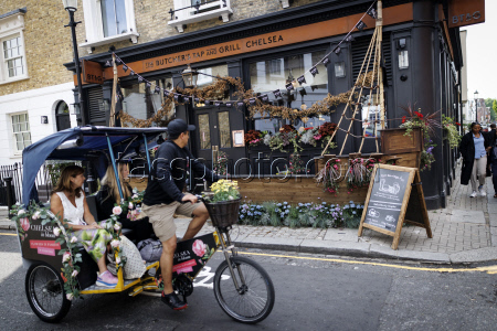 Chelsea in Bloom festival in west London