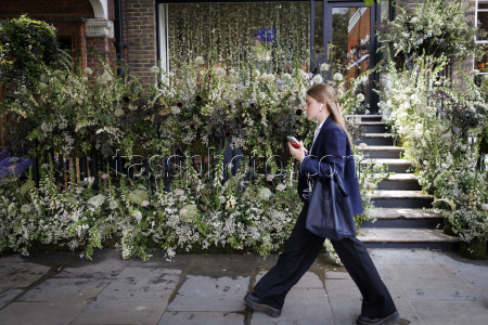 Цветочный фестиваль Chelsea in Bloom на западе Лондона