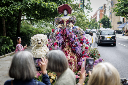 Цветочный фестиваль Chelsea in Bloom на западе Лондона