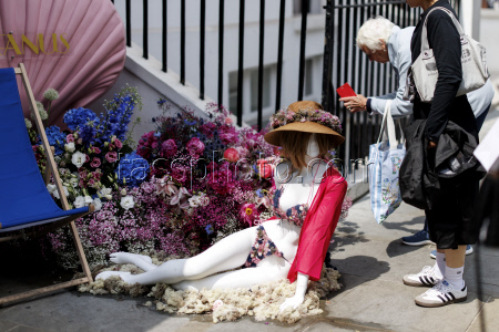 Цветочный фестиваль Chelsea in Bloom на западе Лондона