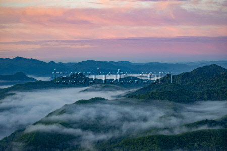 Jinzu Peak-Sunrise Scenery - China