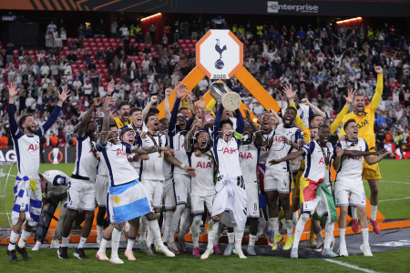APTOPIX Spain Soccer Europa League Final