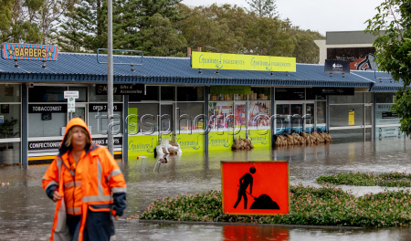 Flooding in Port Macquarie, New South Wales