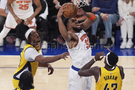 Pacers Knicks Basketball