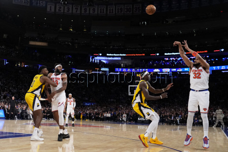 Pacers Knicks Basketball