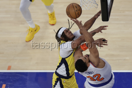 Pacers Knicks Basketball