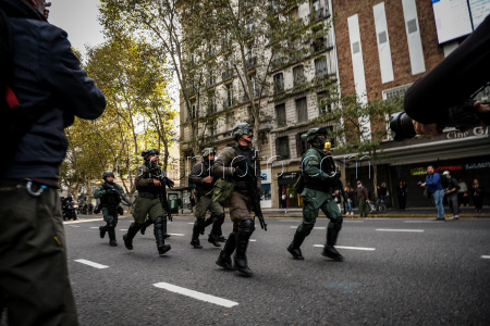 Pensioners Protest Against Milei s Austerity Measures - Buenos Aires