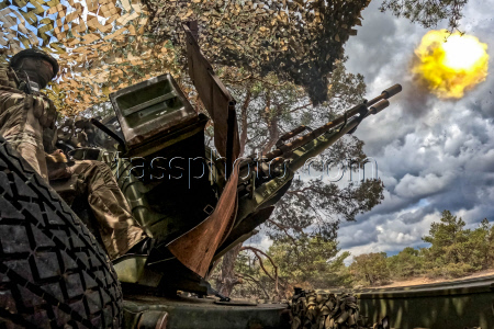 Naval infantry involved in special military operation