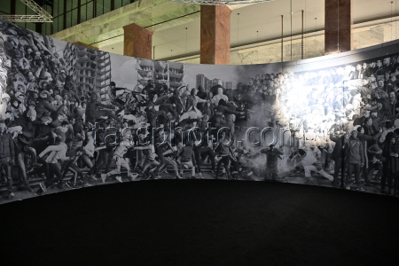 JR Presents Who Are You, Naples? Exhibition in Naples