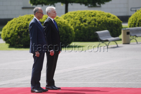 German Chancellor Friedrich Merz visits Lithuania