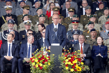 German 45th Armoured Brigade's inauguration in Lithuania