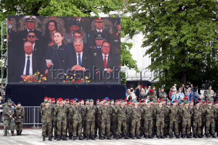 German 45th Armoured Brigade's inauguration in Lithuania