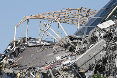 Northern entrance hall of Bagration Bridge dismantled in Moscow