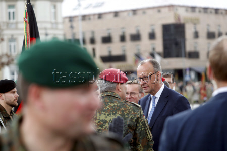 German 45th Armoured Brigade's inauguration in Lithuania