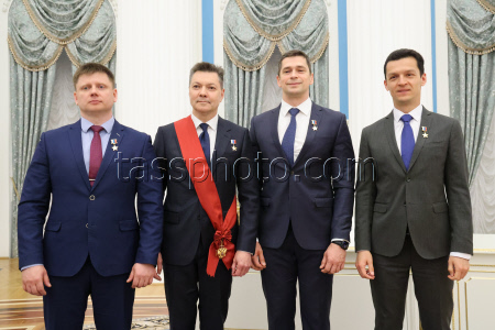 Вручение государственных наград в Кремле