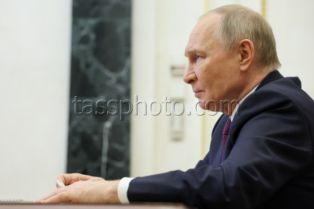 Совещание президента РФ Путина с членами Правительства РФ