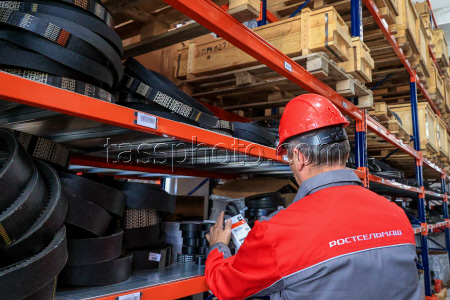 Rostselmash dealership centre in Volgograd Region, Russia