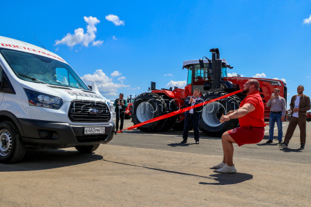 Rostselmash dealership centre in Volgograd Region, Russia