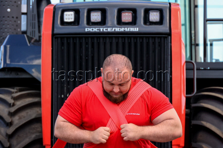Rostselmash dealership centre in Volgograd Region, Russia