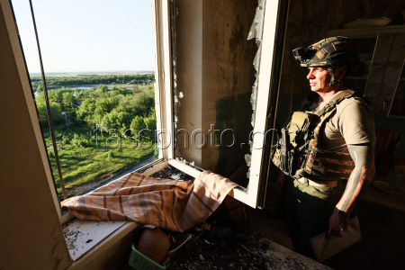 Donetsk People's Republic in aftermath of drone attack
