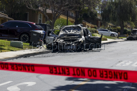 Small plane crashes in residential neighborhood of San Diego, California