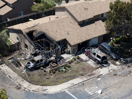 APTOPIX Plane Crash San Diego