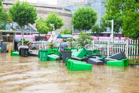 Torrential Rain Hits Wuhan