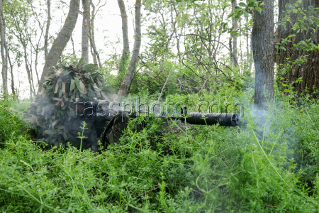 Sniper training in Zaporozhye Region, Russia