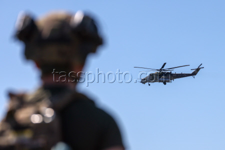 Infantry assault training in Kherson Region, Russia